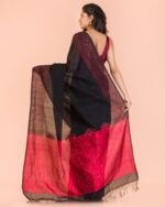Traditional Saree with Sequins - Image 3