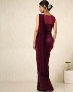 Women Embellished Pre-Stitched Saree - Image 3